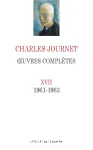 Oeuvres complètes XVII. 1961-1963 vignette